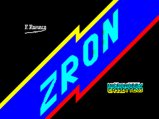 ZX GameBase Tron MicroHobby 1985